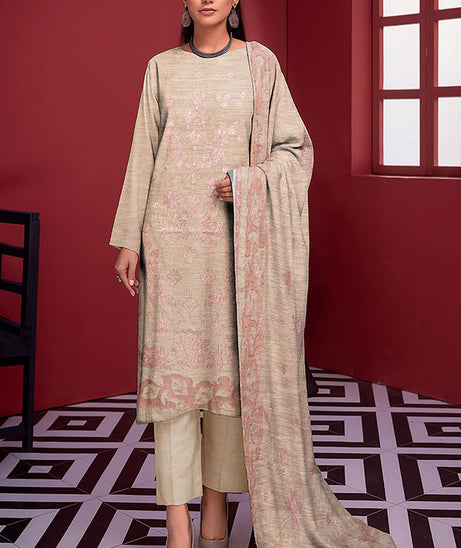 Shaista Emb Peach Collection`25 D#1