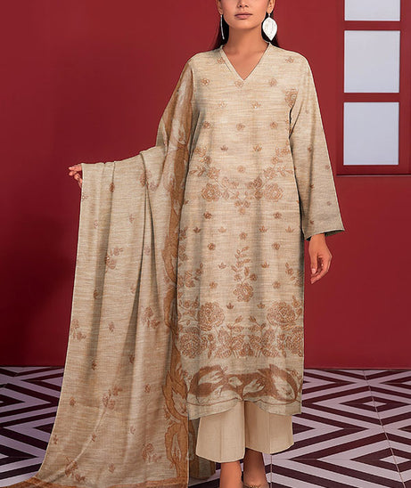 Shaista Emb Peach Collection`25 D#5