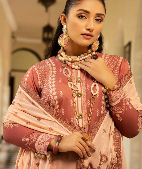 Shaista Emb Print Lawn`23 D#316