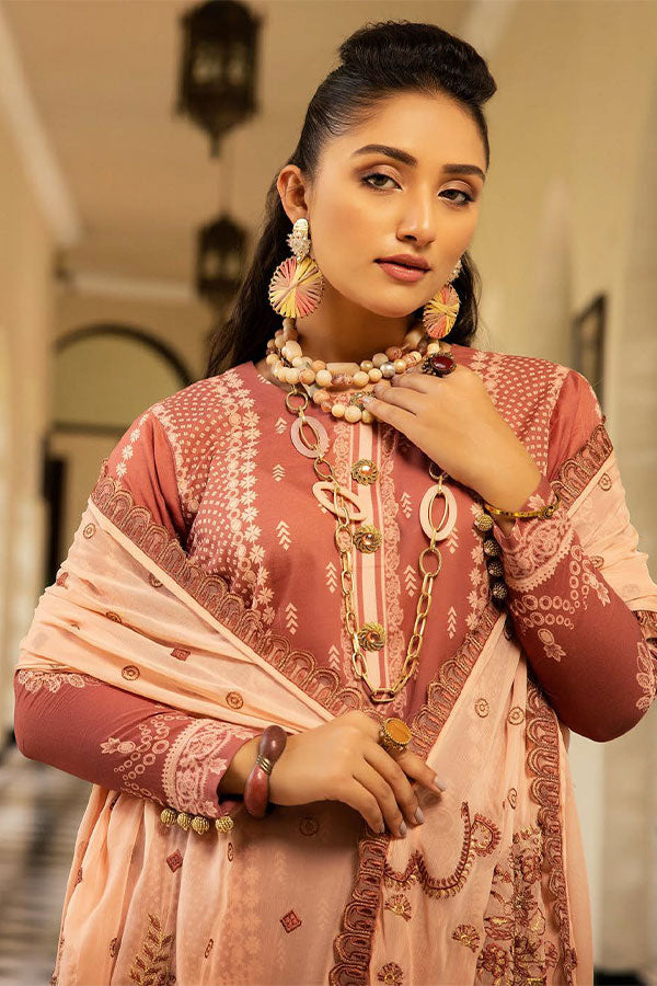 Shaista Emb Print Lawn`23 D#316