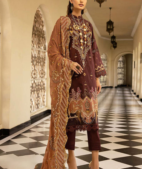 Shaista Emb Print Lawn`23 D#317