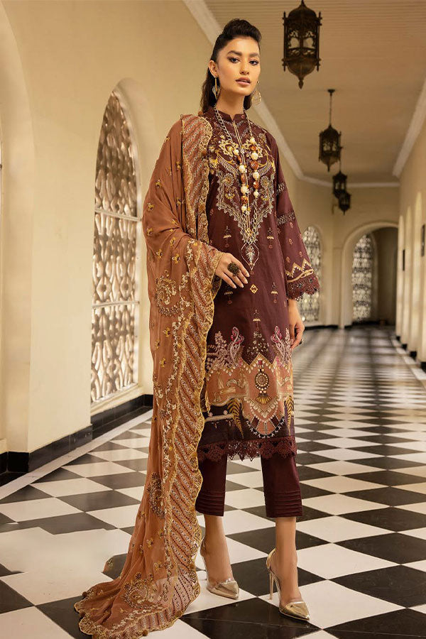 Shaista Emb Print Lawn`23 D#317