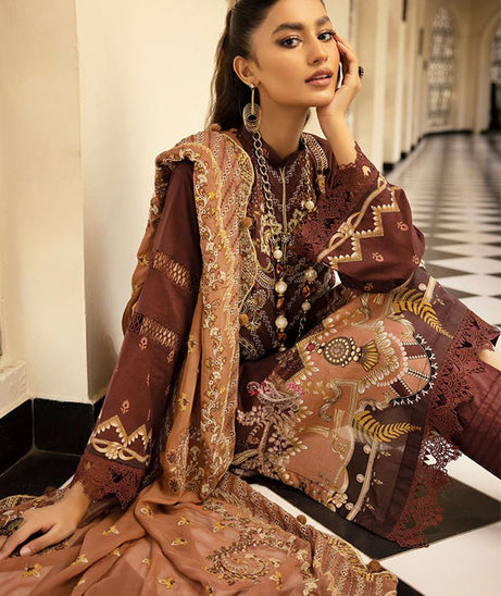 Shaista Emb Print Lawn`23 D#317