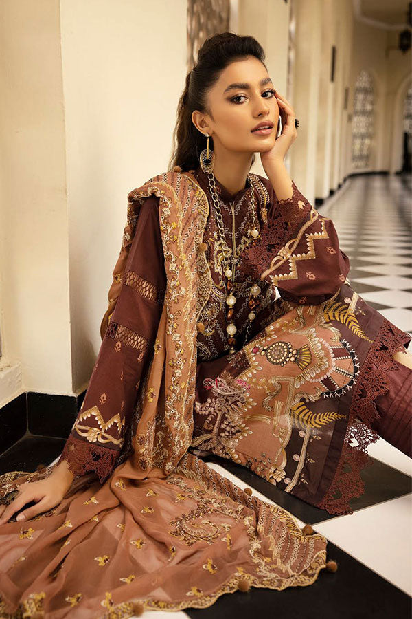 Shaista Emb Print Lawn`23 D#317