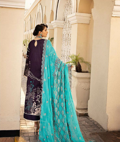 Shaista Emb Print Lawn`23 D#318