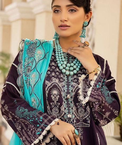 Shaista Emb Print Lawn`23 D#318