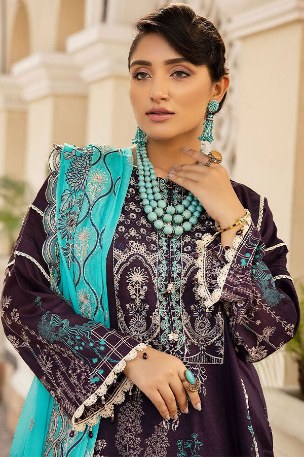 Shaista Emb Print Lawn`23 D#318