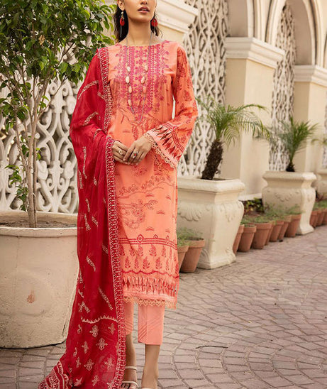 Shaista Emb Print Lawn`23 D#319