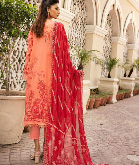 Shaista Emb Print Lawn`23 D#319