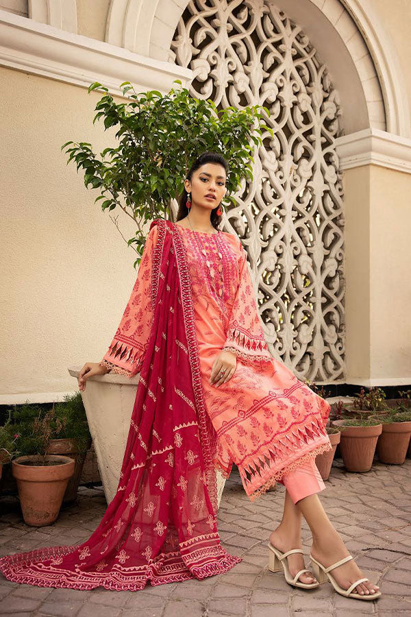 Shaista Emb Print Lawn`23 D#319