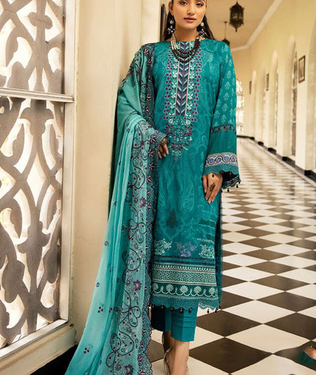 Shaista Emb Print Lawn`23 D#320