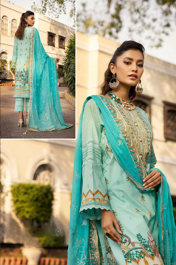 Shaista Emb Print Lawn`23 D#321