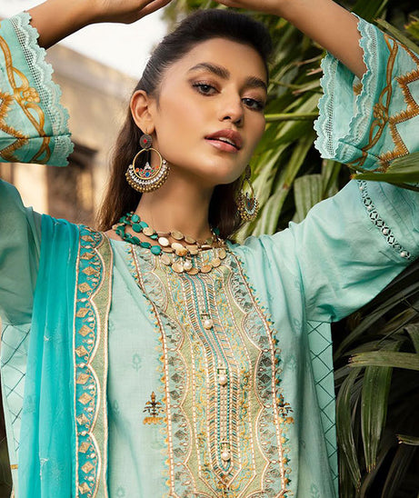 Shaista Emb Print Lawn`23 D#321