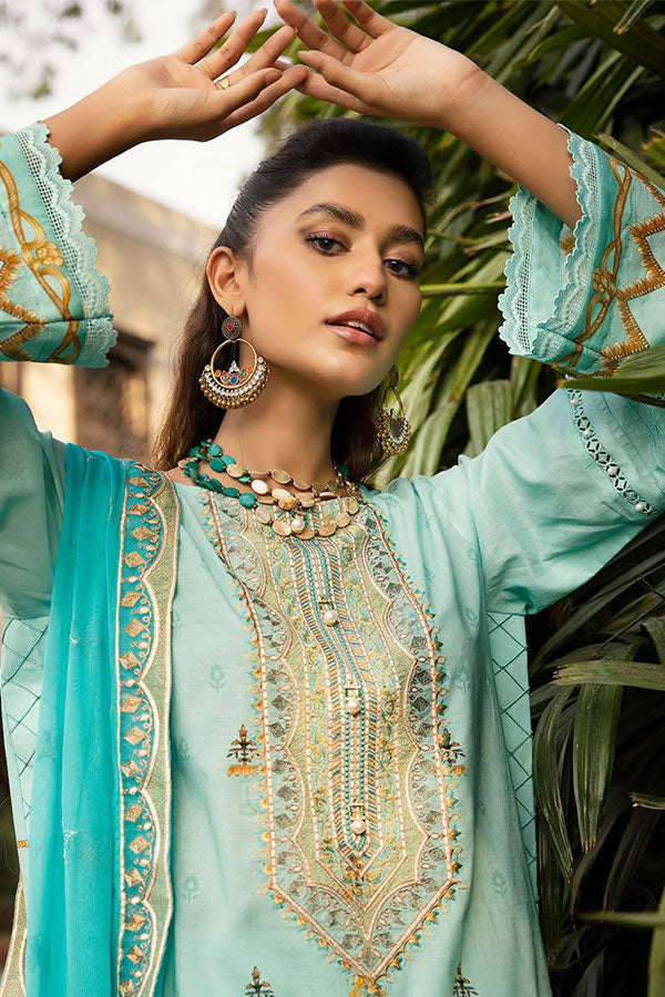 Shaista Emb Print Lawn`23 D#321