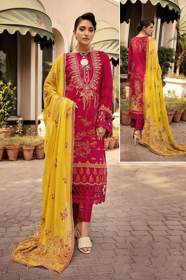 Shaista Emb Print Lawn`23 D#322