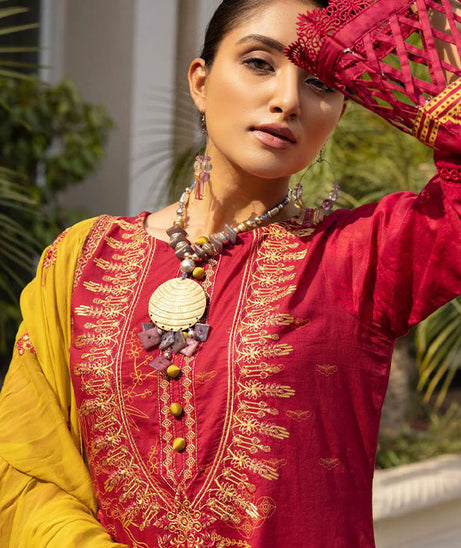 Shaista Emb Print Lawn`23 D#322