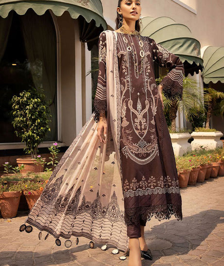 Shaista Emb Print Lawn`23 D#323