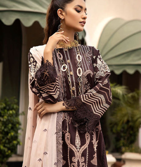 Shaista Emb Print Lawn`23 D#323