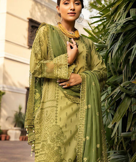 Shaista Emb Print Lawn`23 D#324