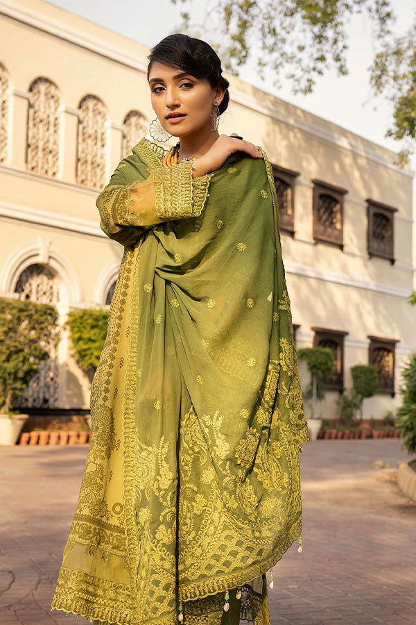 Shaista Emb Print Lawn`23 D#324