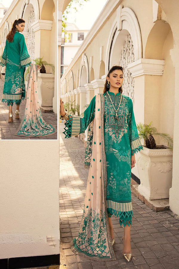 Shaista Emb Print Lawn`23 D#325