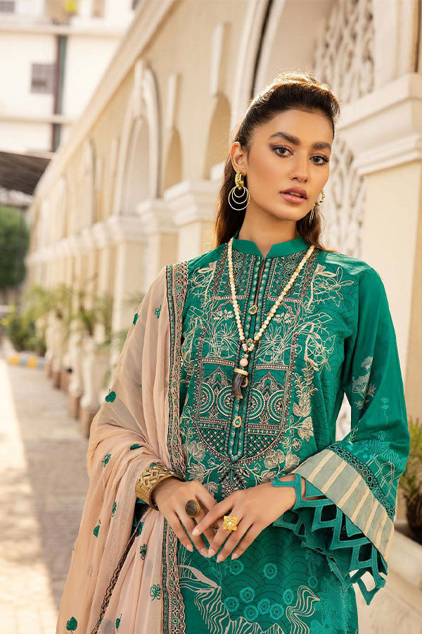 Shaista Emb Print Lawn`23 D#325