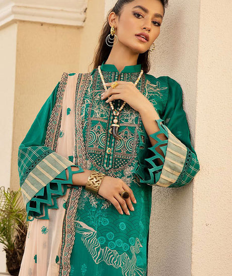 Shaista Emb Print Lawn`23 D#325