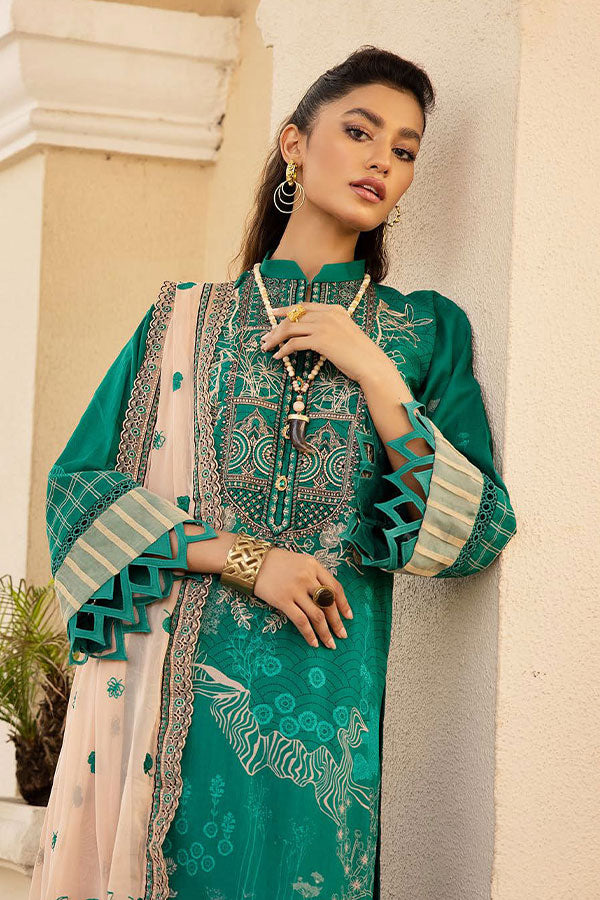 Shaista Emb Print Lawn`23 D#325