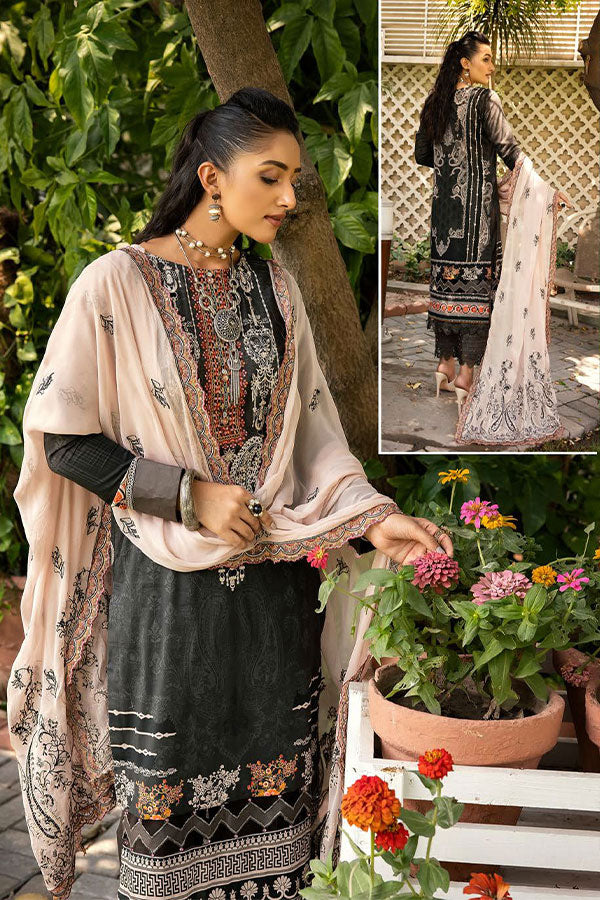 Shaista Emb Print Lawn`23 D#326