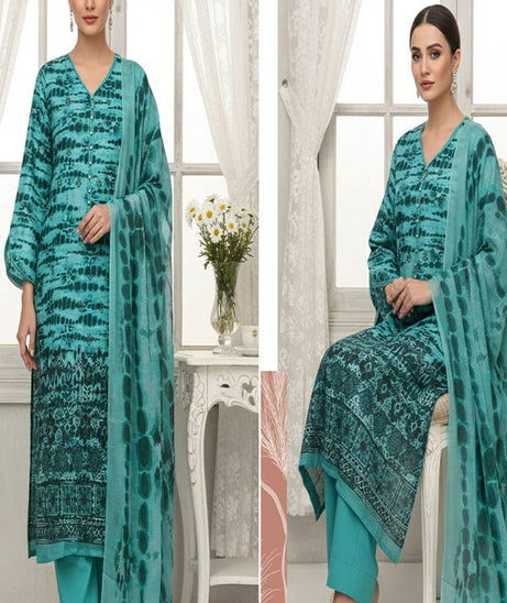 Shaista Emb Print Lawn '26 D# 502