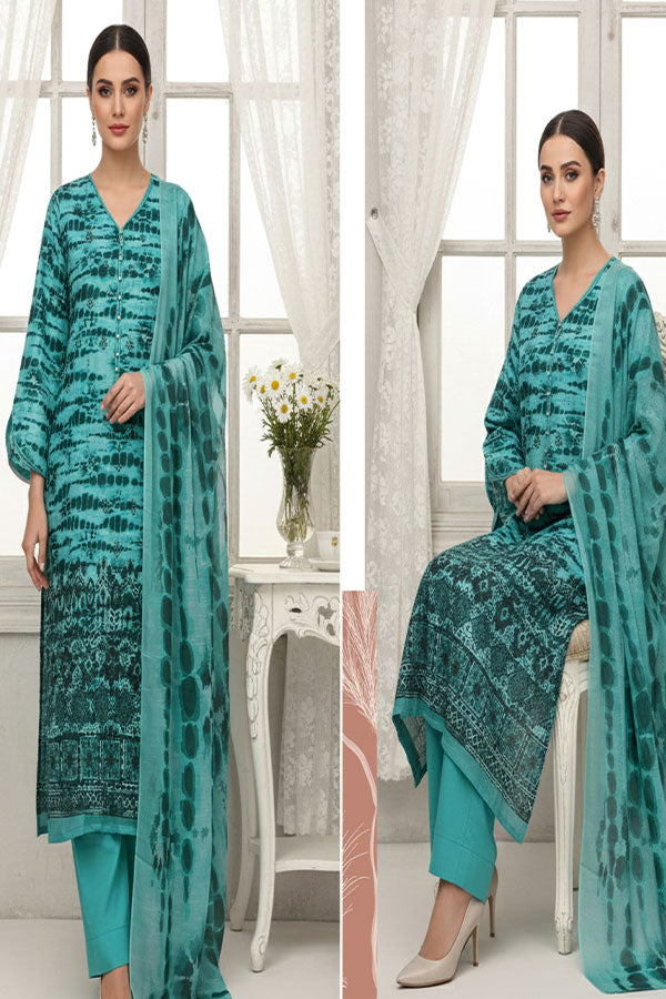 Shaista Emb Print Lawn '26 D# 502