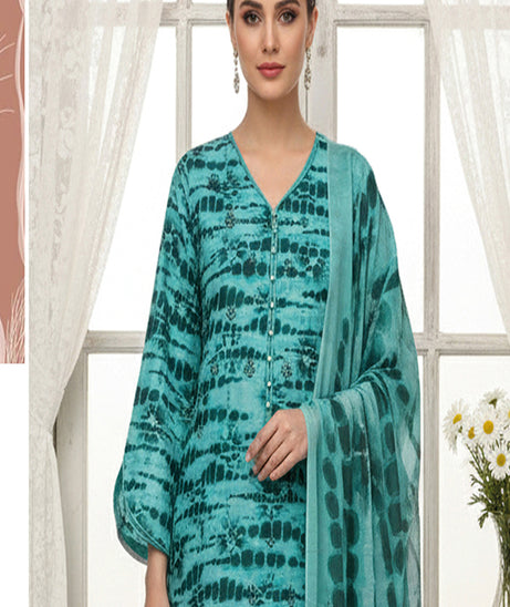 Shaista Emb Print Lawn '26 D# 502
