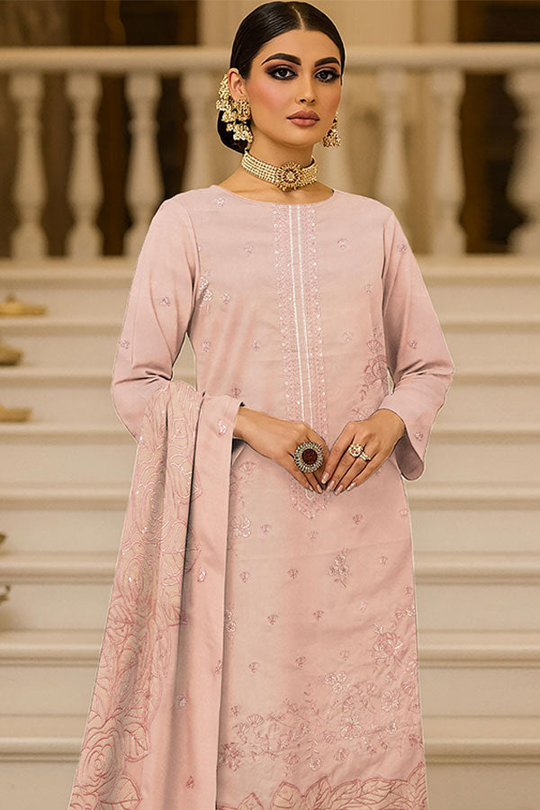 Shaista Emb Sami Peach`25 D#107