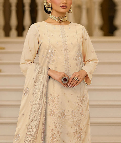 Shaista Emb Sami Peach`25 D#110