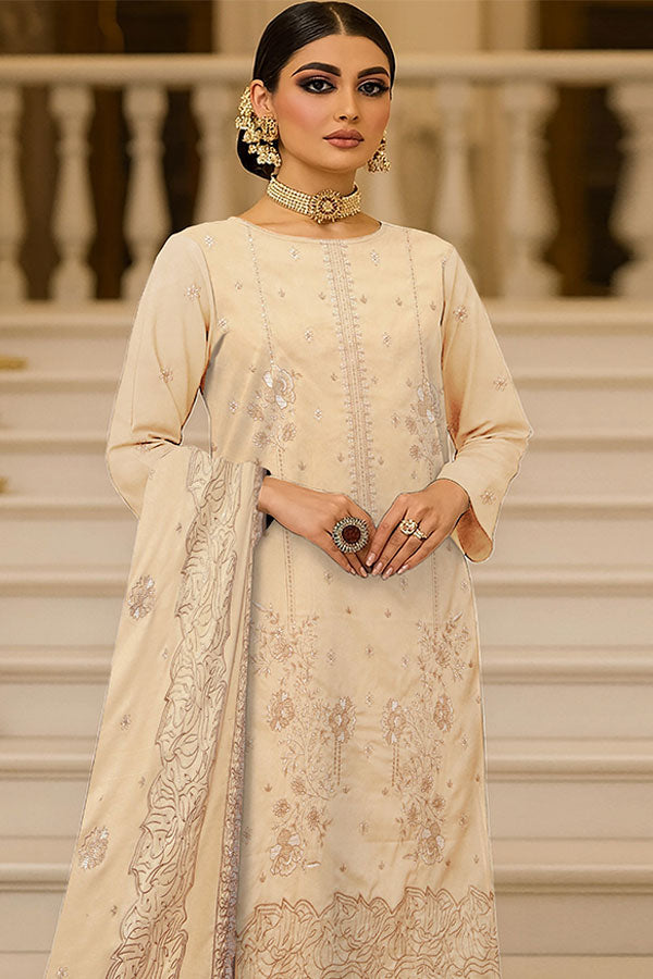 Shaista Emb Sami Peach`25 D#110