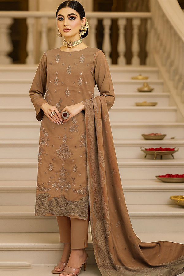 Shaista Emb Sami Peach`25 D#111