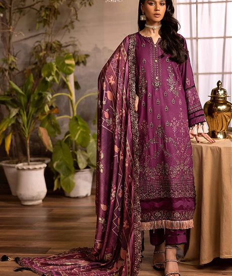 Shaista Excited Emb Peach`25 D#812