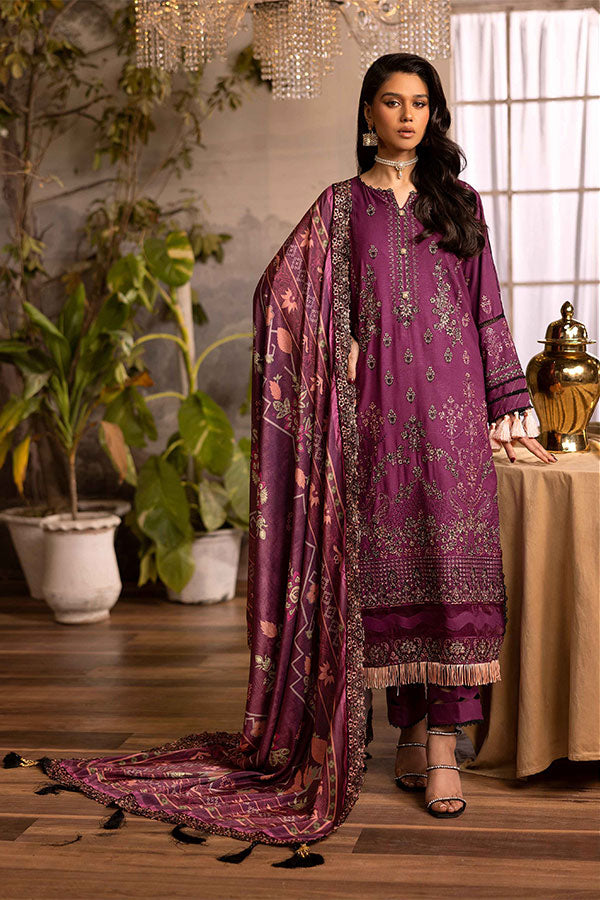 Shaista Excited Emb Peach`25 D#812