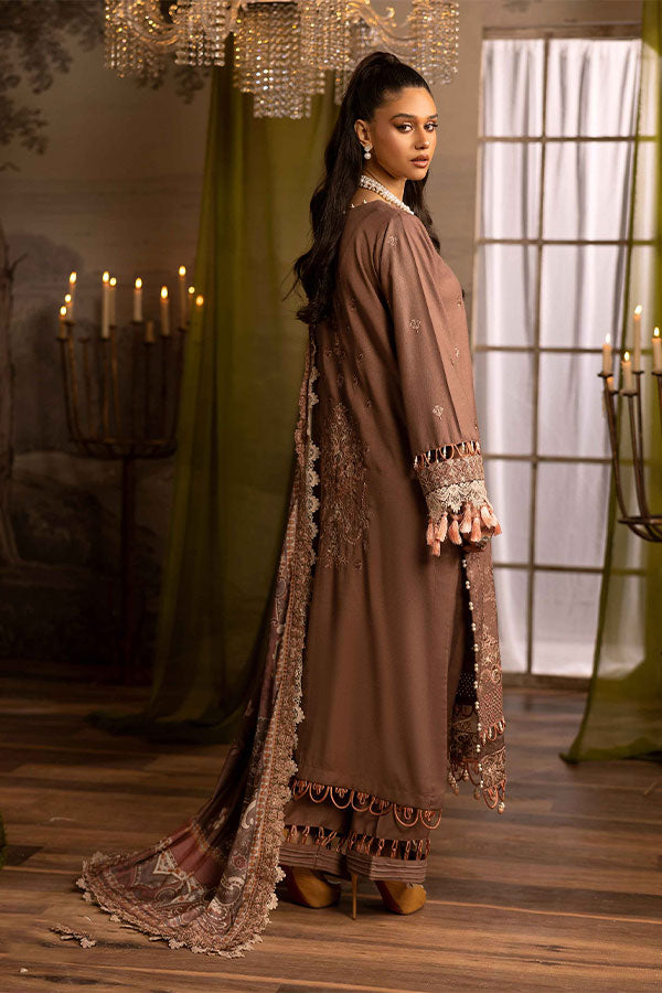 Shaista Excited Emb Peach`25 D#813