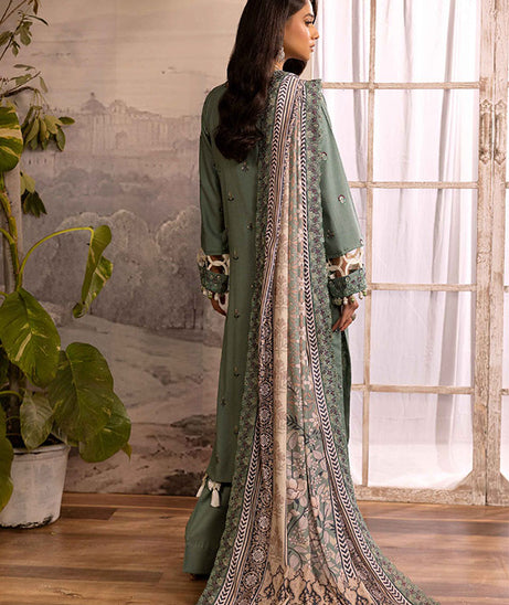 Shaista Excited Emb Peach`25 D#814