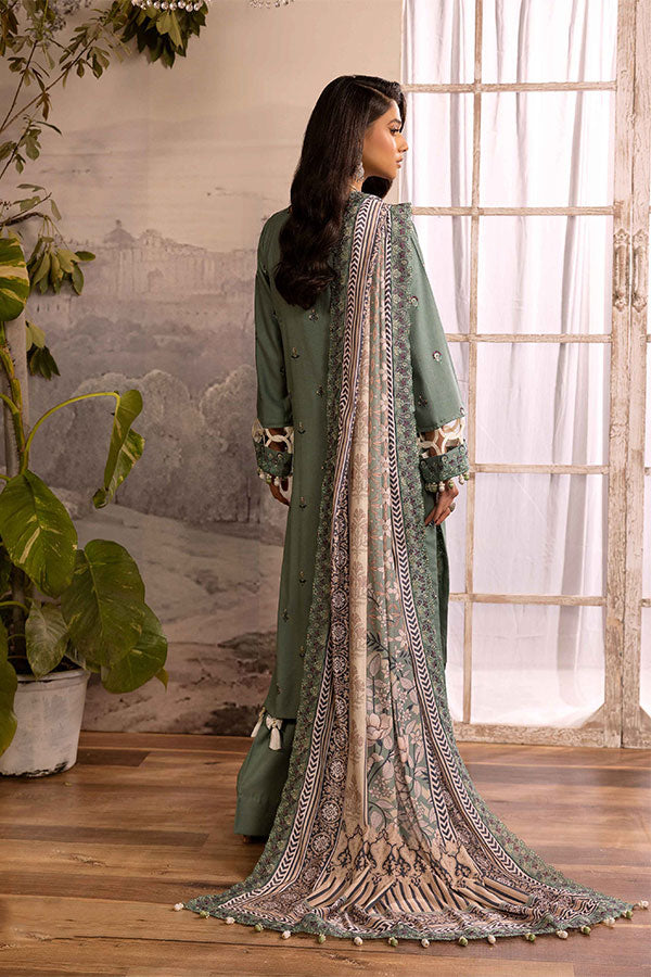 Shaista Excited Emb Peach`25 D#814