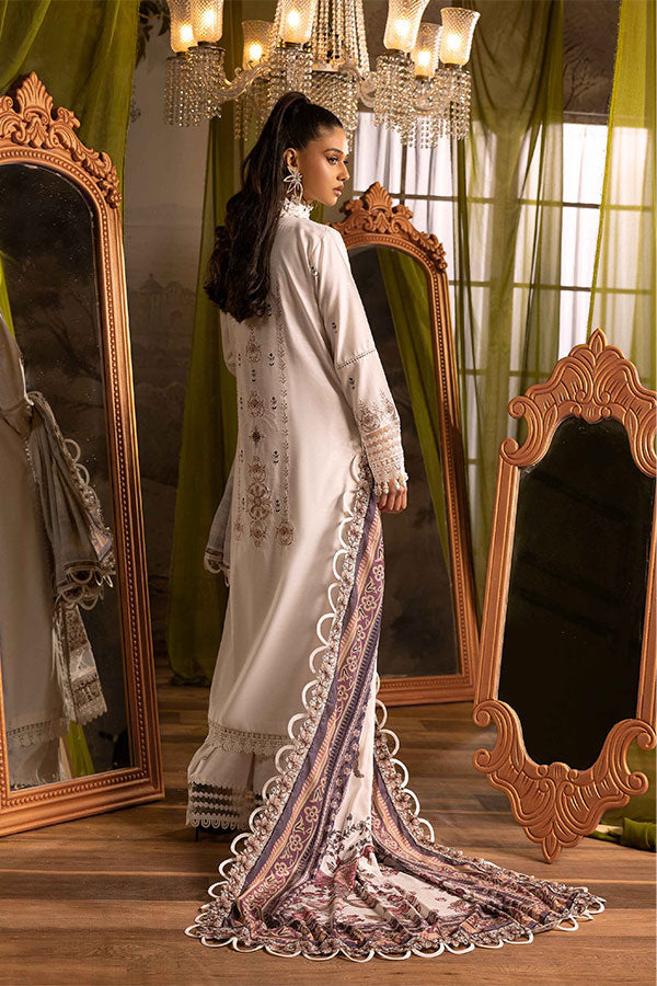 Shaista Excited Emb Peach`25 D#818