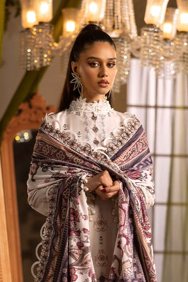 Shaista Excited Emb Peach`25 D#818