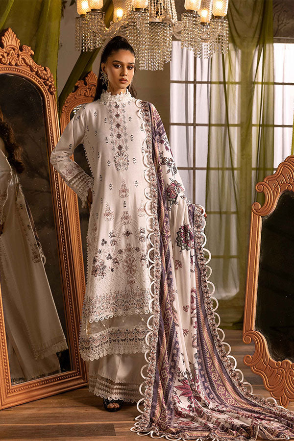 Shaista Excited Emb Peach`25 D#818