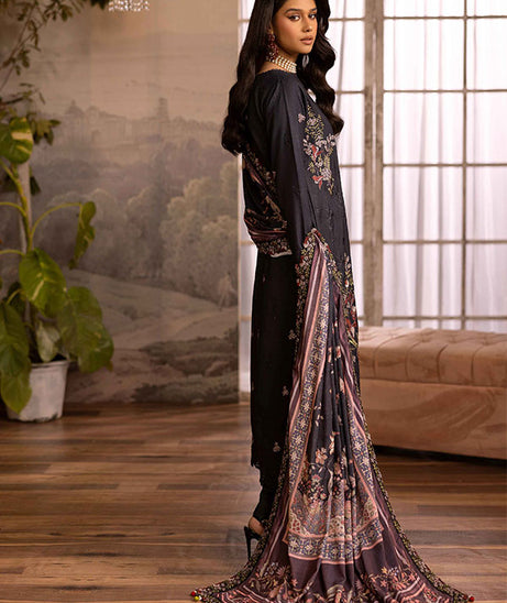 Shaista Excited Emb Peach`25 D#820