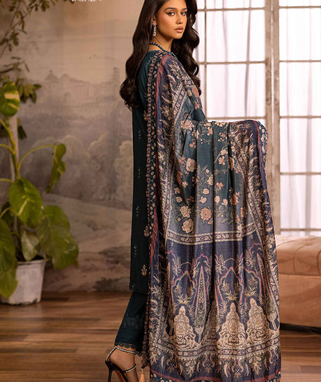 Shaista Excited Emb Peach`25 D#822