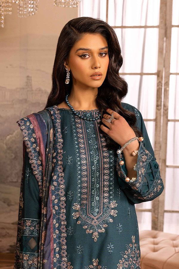 Shaista Excited Emb Peach`25 D#822