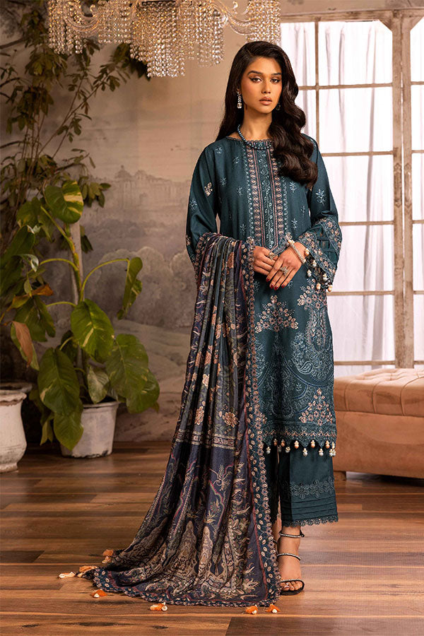 Shaista Excited Emb Peach`25 D#822