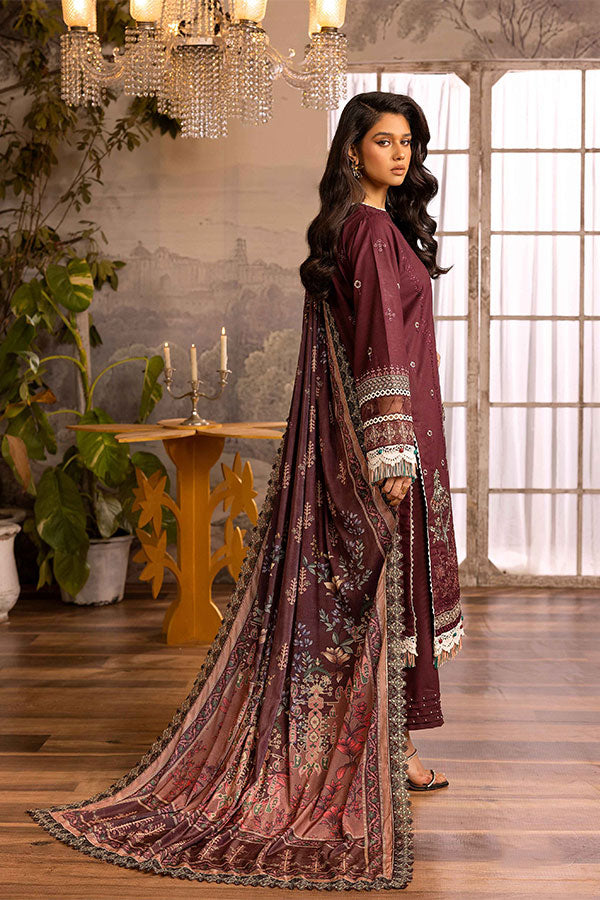 Shaista Excited Emb Peach`25 D#823