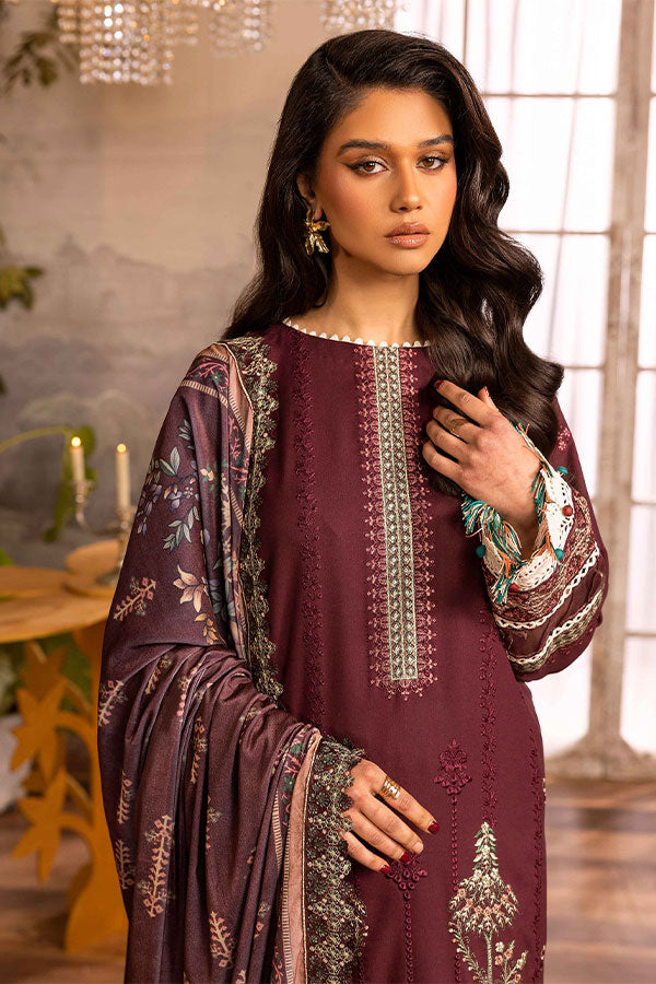 Shaista Excited Emb Peach`25 D#823